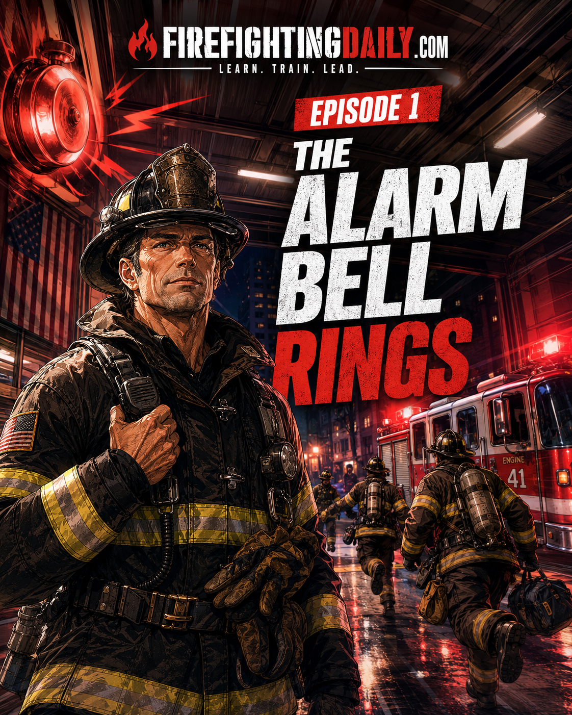 Episode 1 cover: The Alarm Bell Rings.